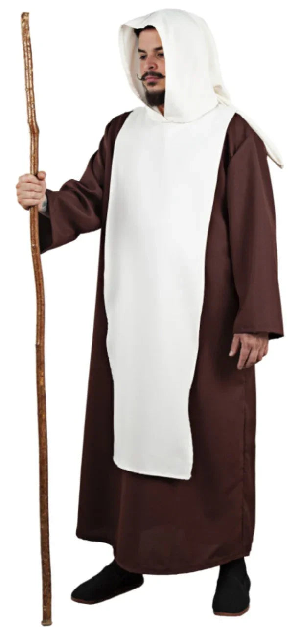 Disfraz de Monje Medieval para Hombre Monje Medieval Fycar